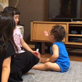 テンション高めの画像