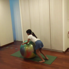 キッズ体幹レッスン楽しんでますの画像