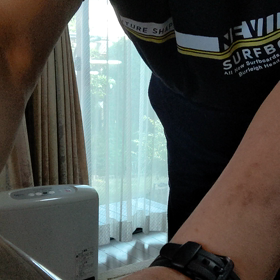 スクワット10回。の画像