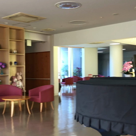 緩和ケアーの病院にての画像