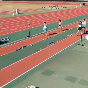 女子走り幅跳び予選⑭の画像