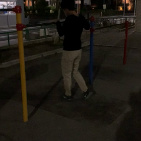 鉄棒チャレンジ！空中逆上がりの画像