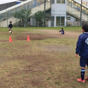 こんな練習も…の画像