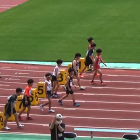 クラブ交流 ４年男子80m①の画像