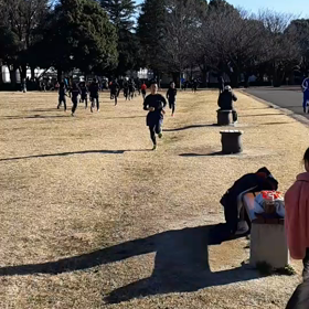 航空公園練習 400mインターバル①の画像