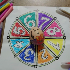 ルーレット卵スヌーピー・動く卵の動画！の画像