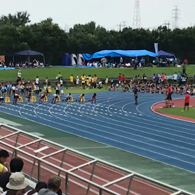 男子100ｍ④の画像