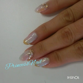 ミラーネイル　byプリンセスネイルの画像
