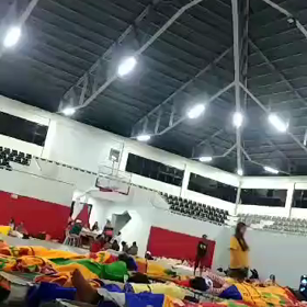 避難所生活の画像