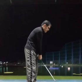 とにかく5番アイアンのドローの画像