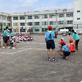華、運動会、徒競走の画像