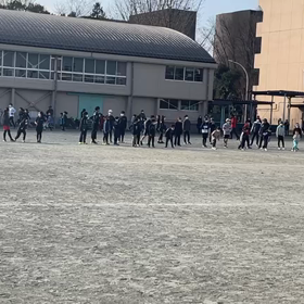 2月4日　学年別インターバル①の画像