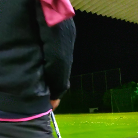 練習場で声をかけられた...の画像