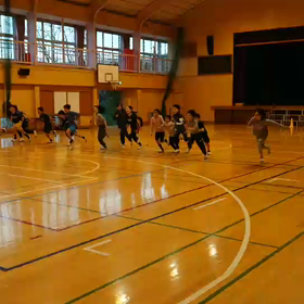 フットワーク練習 (低*中学年)の画像