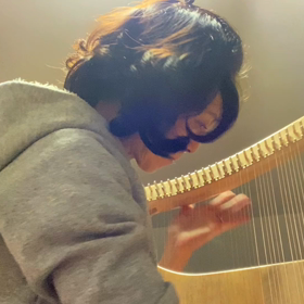 竪琴弾きになりたい‼︎〜弾き語りへの道❤️の画像