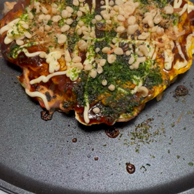 今夜は、何故か？お好み焼きの口らしいの画像