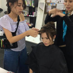 人気ヘアスタイルの相モデルレッスンデー♪JHSS授業動画でCHECK★の画像