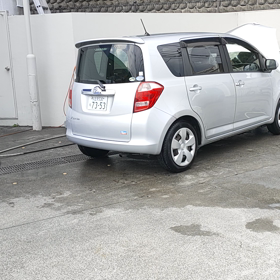 夕方セルフ車検済んだ車受け取りに。の画像