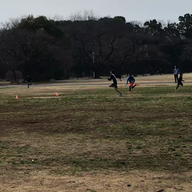 本年度最後の10色リレー⑧の画像