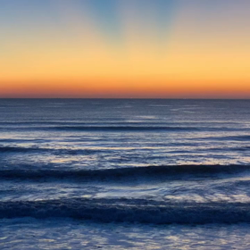 11月12日千葉北、東浪見の朝の波の画像