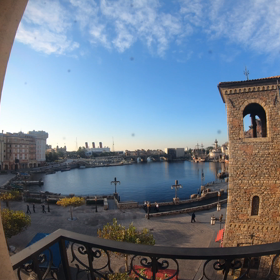 ディズニーシー　開園前〜イツクリのタイムラプスの画像