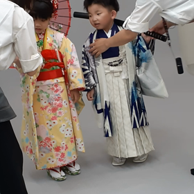 七五三撮影の画像