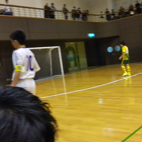 Ｕ15フットサル初日交流戦の動画の画像