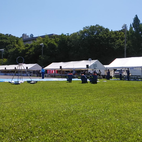 消防操法東葛飾大会の画像