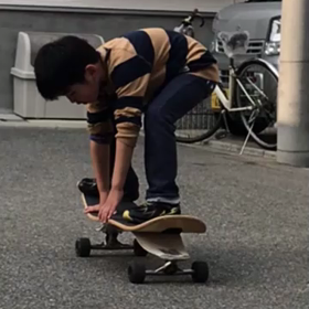 久々スケボー♂️の画像