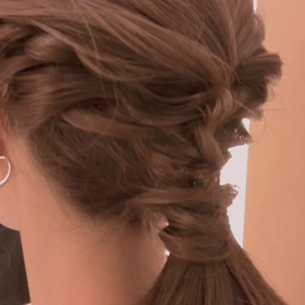 ポニーアレンジ♡の画像