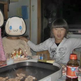 さえりんの❤️い❗イ❗妹誕生日おめでとう❗さえりんお祝い嬉しそう❗の画像