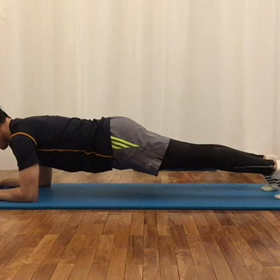 【自宅ピラティス 〜プランク〜】の画像