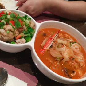 コリアン中華食べてきたの画像