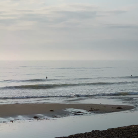 7月5日千葉北、東浪見の朝の波の画像