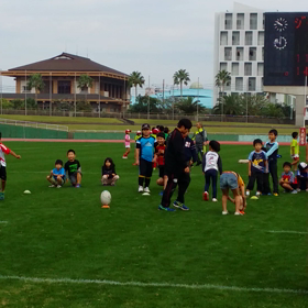 ひかるラグビー体験の画像