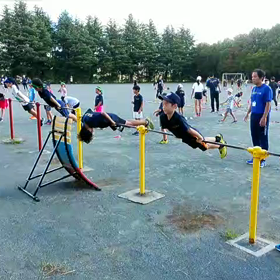 8/26　鉄棒③の画像