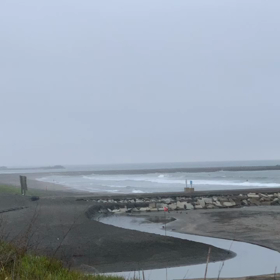 7月22日千葉北、東浪見の朝の波の画像