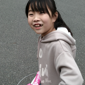 自転車に乗れました！の画像