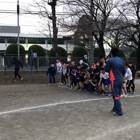 川越小 1000m練習①の画像