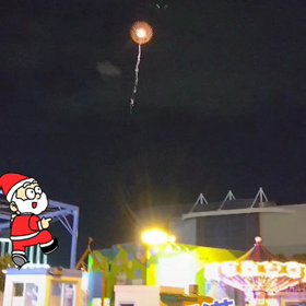 名古屋港にて花火を(#^.^#)の画像