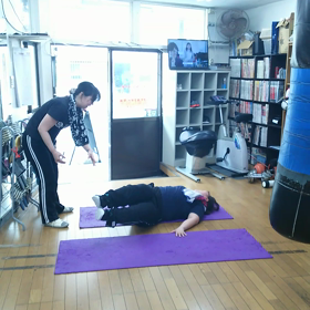 今日も楽しくトレーニングの画像