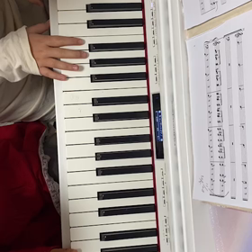 入会６ヶ月の年少さんの姉妹連弾動画の画像