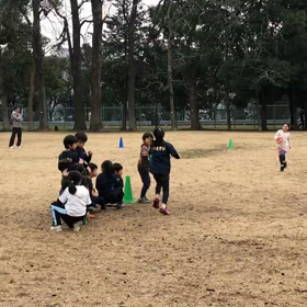 低学年リレー(リングバトン)②の画像