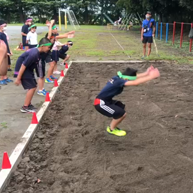 9月5日 立ち幅跳び④の画像