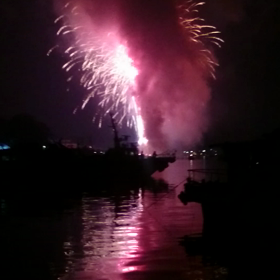 花火大会クライマックスの画像