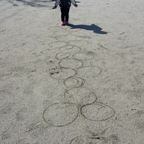 φ未完成ケンケンパ (4歳1ヶ月)の画像