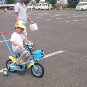 自転車上手になりました！の画像