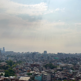 韓国ソウルの南山からの素敵な景色！の画像