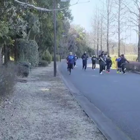 長距離記録会 Aグループ スタートの画像