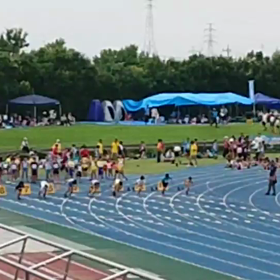 女子100ｍ 22組目の画像